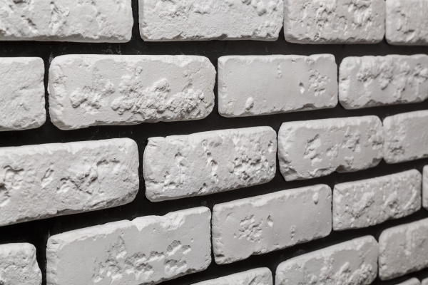 Париж — декоративный гипсовый камень для внутренней отделки, фактура Кирпич